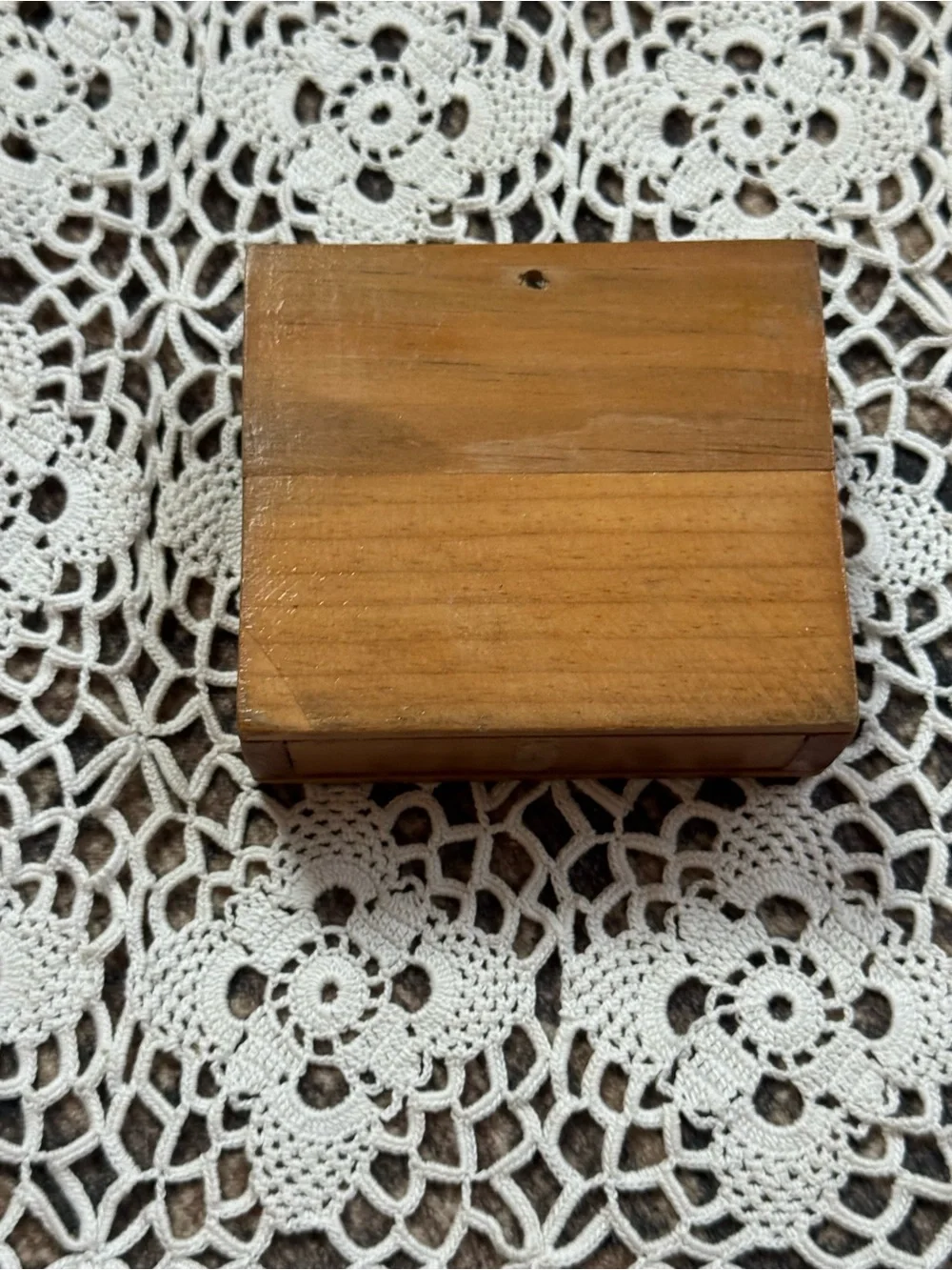 Vintage Hand-Painted Strawberry Wooden Wall Box